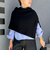 【WEB＆一部店舗限定カラー】《手洗い可能》マルチWAYニットポンチョ