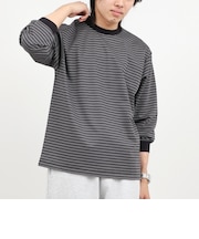 超長綿シルケットボーダーTシャツL/S 26AW