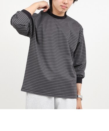 超長綿シルケットボーダーTシャツL/S 26AW