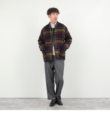 【John Branigan/ジョン・ブラニガン】別注ショートニットブルゾン 26AW