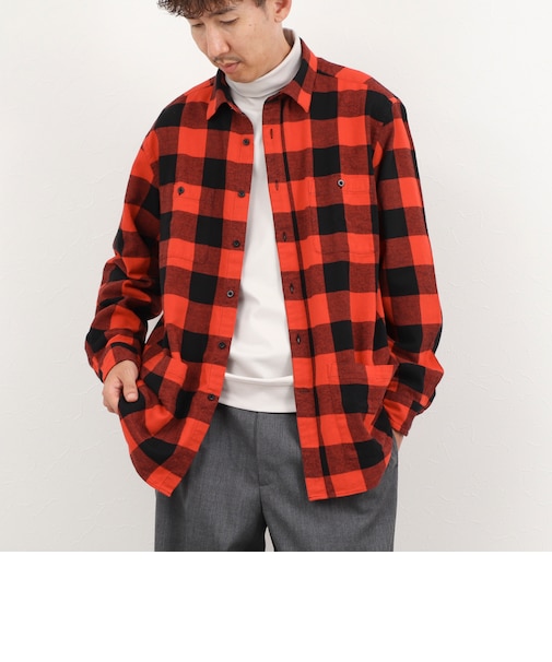 バッファローチェック シャツカバーオール 26AW