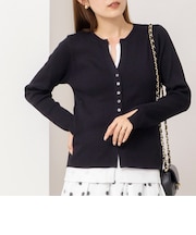 【TORRAZZO DONNA/トラッゾドンナ】Layered V-Neck Top