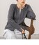 【TORRAZZO DONNA/トラッゾドンナ】Layered V-Neck Top