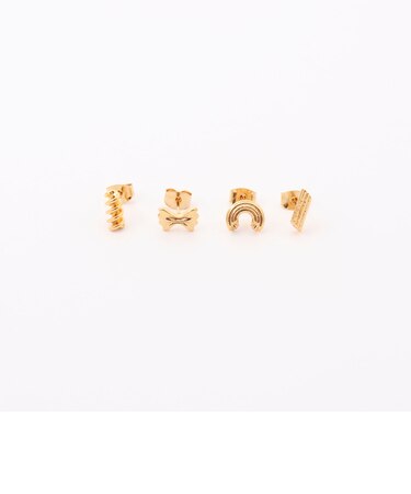 【GIRLS CREW/ガールズクルー】Al Dente Stud Set-P