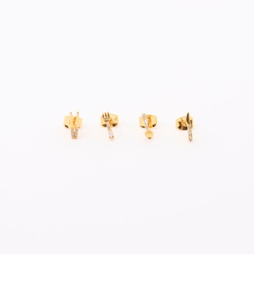 【GIRLS CREW/ガールズクルー】Table For One Stud Set-P