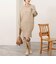 【WEB限定】ワイドリブヘムロングニット