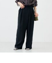 【WEB&一部店舗限定カラー】ウォッシャブルサテンカットジャガードドットパンツ