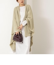 【WALANCE/ワランス】merino wool poncho stole
