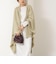 【WALANCE/ワランス】merino wool poncho stole
