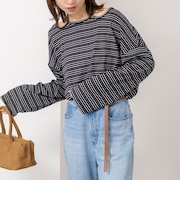 【WEB限定】ウォッシャブルチョーカーカットソー
