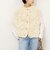 【IRONING/アイロニング】long cable cape