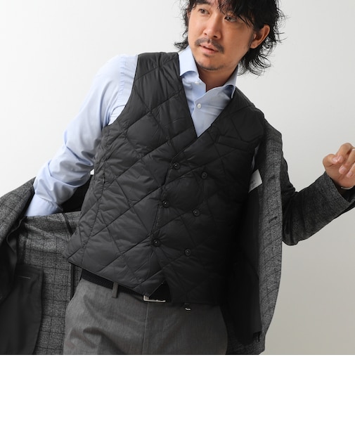 【TAION/タイオン】W-BRESTED SNAP BUTTON DOWN GILET 26AW