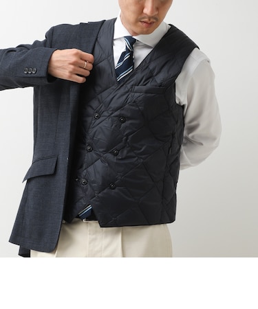 【TAION/タイオン】W-BRESTED SNAP BUTTON DOWN GILET 26AW