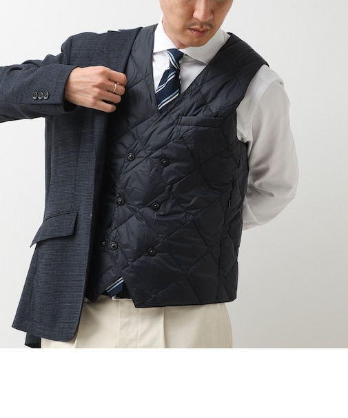 【TAION/タイオン】W-BRESTED SNAP BUTTON DOWN GILET 26AW