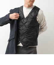 【TAION/タイオン】SINGLE SNAP BUTTON DOWN GILET 26AW