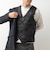 【TAION/タイオン】SINGLE SNAP BUTTON DOWN GILET 26AW