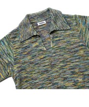 【COOHEM/コーヘン】鬼カスリ ポロ衿スキッパーPO 26AW