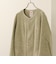 【DANTON/ダントン】FLEECE COLLARLESS JACKET（JD-8939）26AW