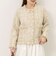 【WEB＆一部店舗限定アイテム】シャイニーツイードノーカラーJK