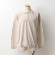 《ビジカジ対応》16G ニットポロ 26AW