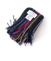 【JAMES CHARLOTTE/ジェームス・シャルロット】501 Warp Knit Multi Stripe Scarf 25cm幅