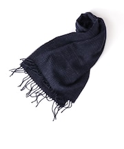 【HILLTOP/ヒルトップ】LAMBSWOOL FANCY SCARF 30cm幅