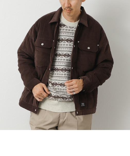 【TAION/タイオン】WORK TRUCKER CORDUROY DOWN JKT 26AW