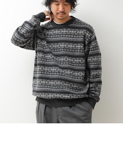 フェアアイルSJQ シングルジャカードニット 26AW