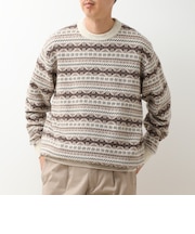 フェアアイルSJQ シングルジャカードニット 26AW