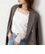ウォッシャブルシアー×スムース2WAYドッキングカットソー