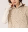 【TORRAZZO DONNA/トラッゾドンナ】Chunky Cable Knit Vest