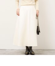 《セットアップ対応》ウォッシャブルダンボールフレアスカート