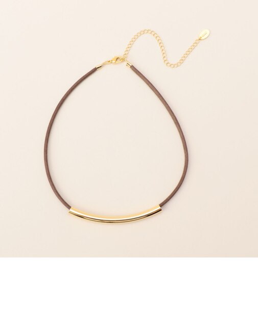 ワックスコードパイプチョーカ