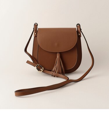 【MARCO BIANCHINI /マルコビアンキーニ】 フリンジ付きショルダーバッグ