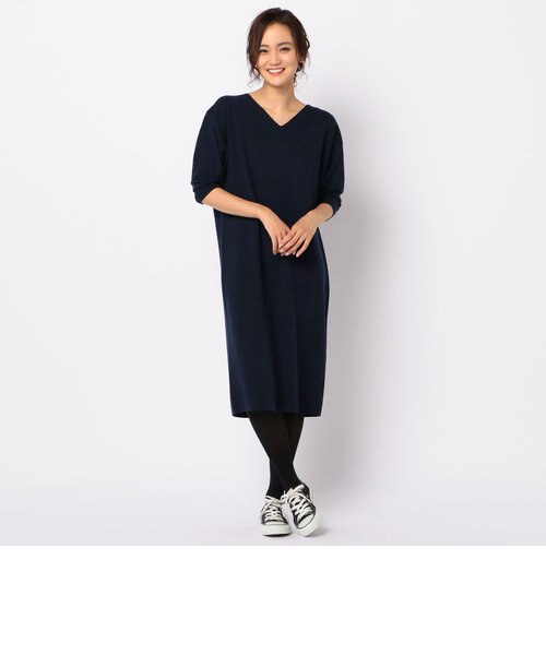 美品 Milly 三角幾何学ニットワンピース ブラック サイズP*FD938 美品 Milly 三角幾何学ニットワンピース ブラック サイズP*FD938
