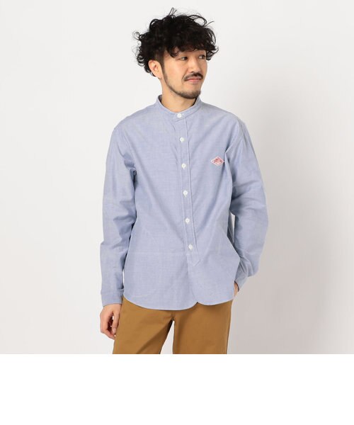 DANTON/ダントン】バンドカラーオックスシャツ #JD-3607 YOX/COC