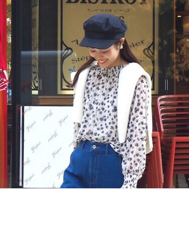 リネンライクマリンキャップ