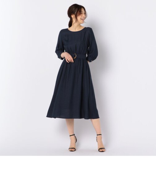 R/Nベルト付きワンピース
