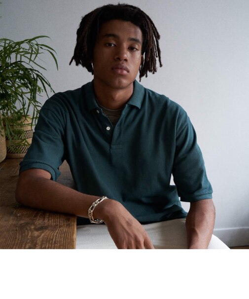 【unfil / アンフィル】organic cotton-pique h/s polp shirt #WOSP-UM223