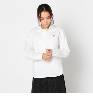 【DANTON/ダントン】OX SHIRT LONG SLEEVE 丸襟シャツ無地 #JD-3564YOX