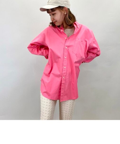【FREDYMAC SUNDAY TOOLS WEAR ビッグシルエット ボタンダウン ルーズシャツ UNISEX
