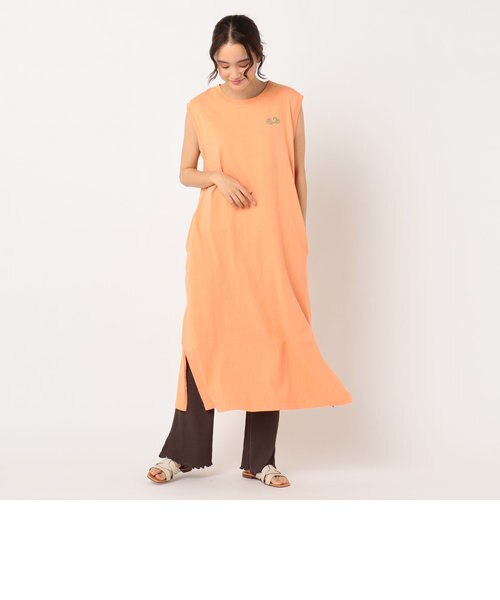 【良品】ARTS&SCIENCE ノースリーブワンピース T／TAツイルラップ風ノースリーブワンピース | human woman