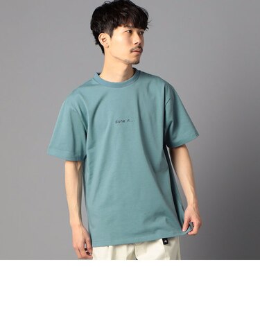 ミニロゴTシャツ バックプリント ビッグシルエット
