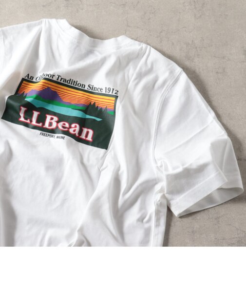 L.L.Bean/エルエルビーン】バックプリント Tシャツ (511789)｜フレディ 