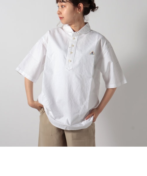 【GEVACO/ゲバコ】丸えり プルオーバーシャツ #GV131M02