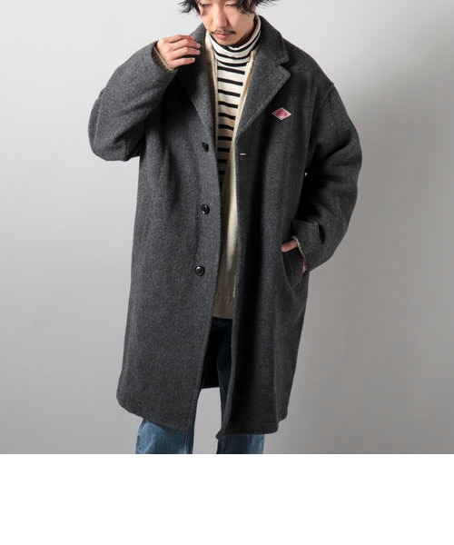 【美品】DANTON ウールライトパイル チェスターコート WEB限定】【DANTON/ダントン】ウールライトパイル チェスターコート#DT