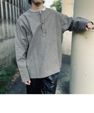 ミリタリースリーピングシャツ ロングスリーブ