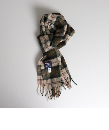 【BARBOUR/バブアー】MOON SCARF ラムウール ムーンスカーフ
