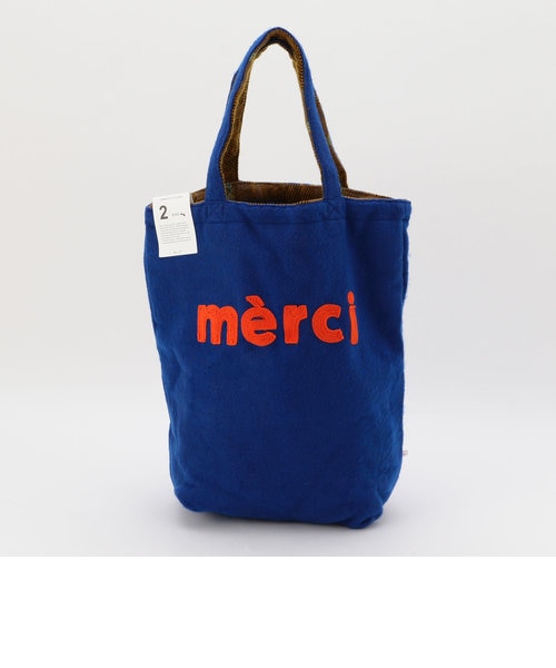 WEB限定】【hint hint/ヒントヒント】merci リバーシブルトートバッグ