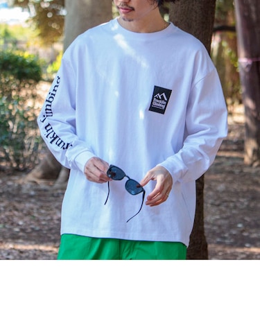 【Franklin Climbing/フランクリンクライミング】エッセンシャルロゴ袖プリントロンT